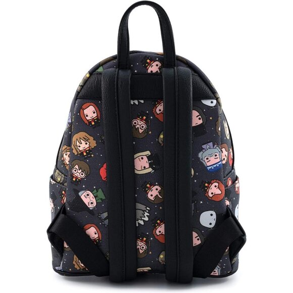 🆕Loungefly Womens Harry Potter Characters Print Double Strap Shoulder Bag - Picture 5 of 10